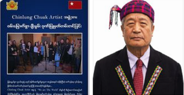 NUG Acting President Duwa Lashi La Nih Chinlung Chuak Artist Upat Peknak Ca A Post Mi