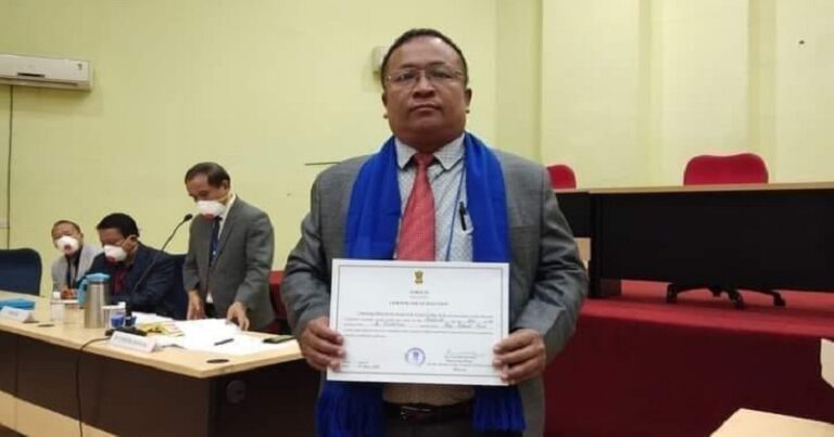RAJYA SABHA MP Pu K. Vanlalvena Nih Manipur Buainak Kong Dihter Dingin Union Home Minister Le Secretary Nawlnak Tuah