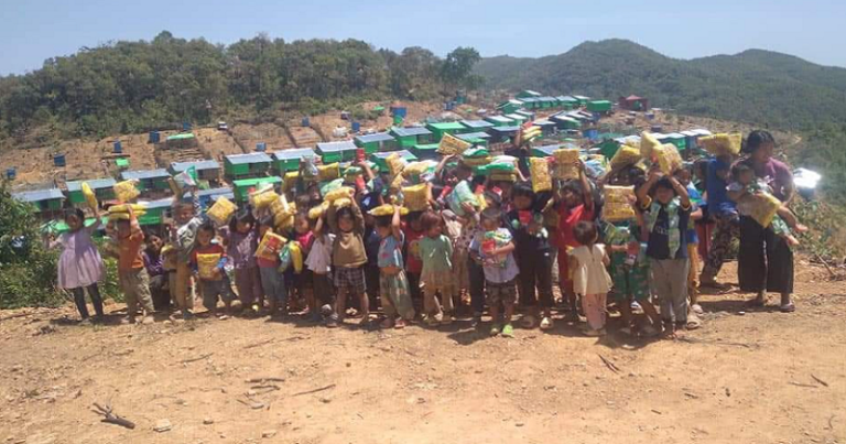 BungKhua IDPs Camp Ah A Ummi Hna Cu Ei Le Din An Harsa !